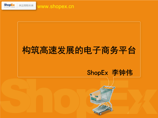 上海商派可视化电子商务网站宣传推广书要点解读.ppt